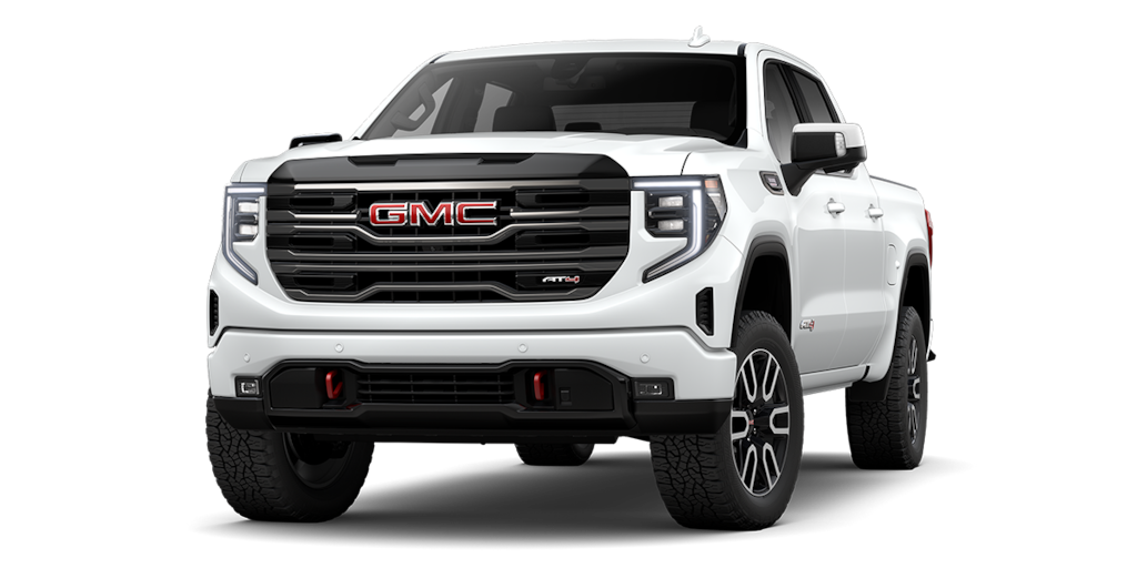 GMC Sierra 2026 versión AT4 color Summit White